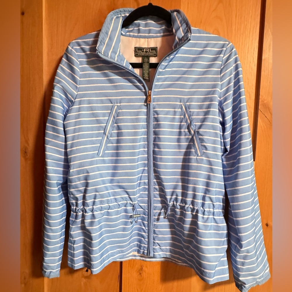 Ralph Lauren Active Blue and White Jacket